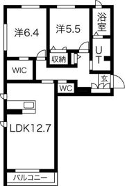 リラフォートBの間取り画像