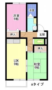 サニーパル芳泉Ⅱの間取り画像