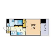 エンクレスト県庁前の間取り画像