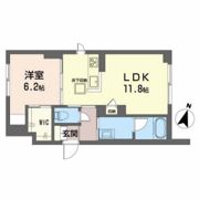 リガーレ中井の間取り画像