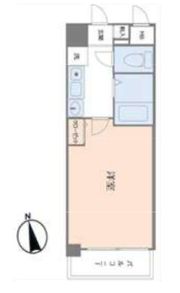 ライナップスクエア東天満の間取り画像