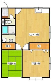 エスパシオ岸本の間取り画像