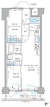 パークアクシス文京本郷の間取り画像