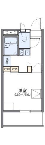 レオパレスzuccaの間取り画像