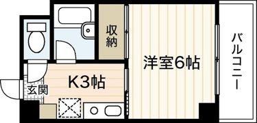 ミササアベニューの間取り画像
