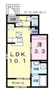 フラン・フジの間取り画像