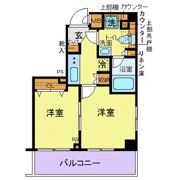 トーシンフェニックス五反田の間取り画像