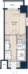 N-stage秋葉原の間取り画像