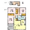 プレジール美沢 Fの間取り画像