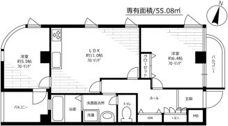丸晶ビルの間取り画像