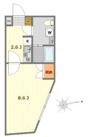 ラシクラス小岩駅前の間取り画像
