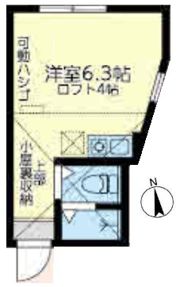 ユナイト白楽アンシャンテの間取り画像