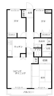 日神パレステージ深谷の間取り画像
