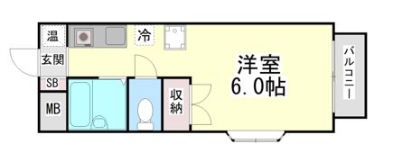 ペイサージュ御影の間取り画像