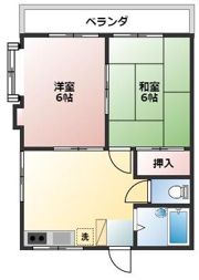 石井コーポ（西大泉5丁目）の間取り画像