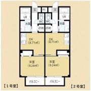 オクトレーベン新大阪Ⅱの間取り画像