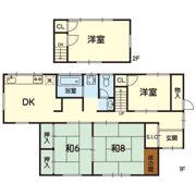 横手1丁目Y戸建の間取り画像