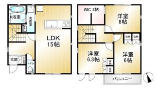 緑町1丁目貸家の間取り画像