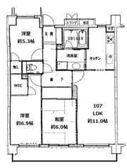 ファンフィールド宮前の間取り画像