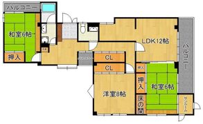 パラッツォ愛宕の間取り画像