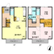 ルッソの間取り画像
