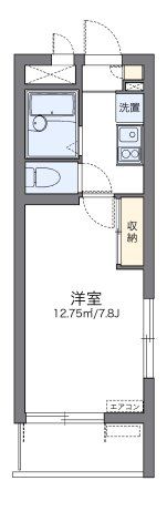 レオパレスヒルサイド松尾Ⅱの間取り画像