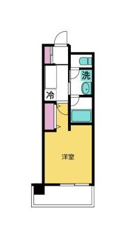 クレイン横浜台町の間取り画像