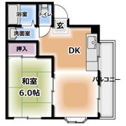 第2ハイツタカヒロの間取り画像