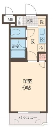 AZALEA恋ヶ窪の間取り画像