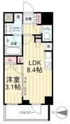 パレステージ六町Ⅴの間取り画像