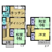 椙江貸家の間取り画像