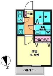 DEN井土ヶ谷の間取り画像