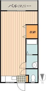 コーポ大文の間取り画像