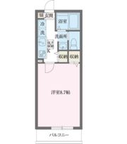 エルスタンザ赤羽の間取り画像