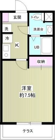 鳩ヶ谷ハウスの間取り画像