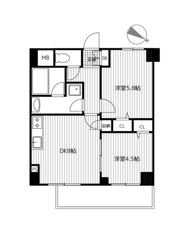 エルミタージュ横浜ベイの間取り画像
