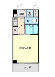 パインテ-ル御影の間取り画像