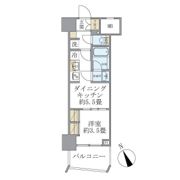 Soleado早稲田の間取り画像