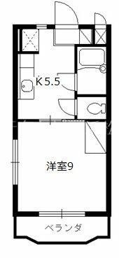 メゾンフィルライトの間取り画像