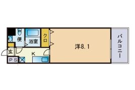 コンドミニアム薬院駅の間取り画像