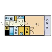 ディアマンテ薬院の間取り画像