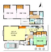 ステージ橋本 雅-miyabi-の間取り画像