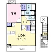メゾンプラシードの間取り画像