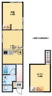 F307の間取り画像