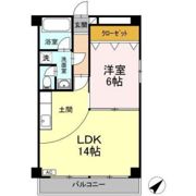 第2パークサイドマンションの間取り画像