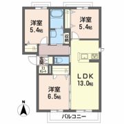 グリーンコート上市の間取り画像