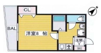 ヴィクトワール福島の間取り画像
