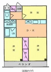 ヒルズ本郷台の間取り画像