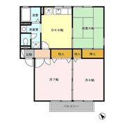レジデンス'95 A棟の間取り画像
