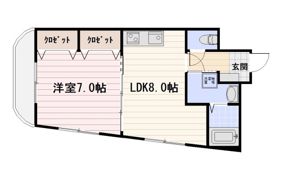 フラワーテンボスの間取り画像
